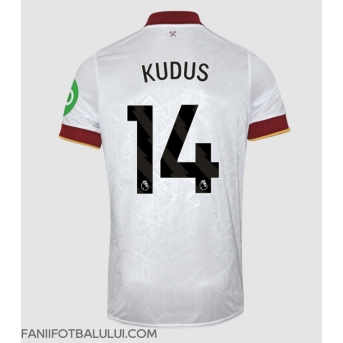 West Ham United Mohammed Kudus #14 Tricou Fotbal Replică 2024-25 Barbati Treilea